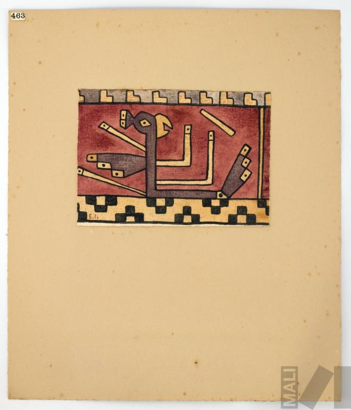 Estudio de motivo prehispánico