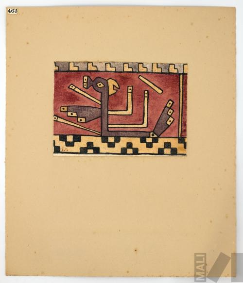 Estudio de motivo prehispánico