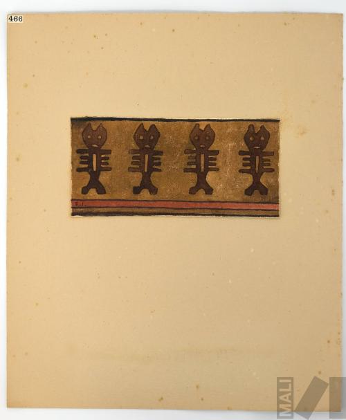 Estudio de motivo prehispánico