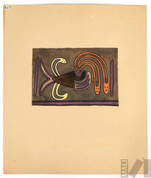 Estudio de motivo prehispánico