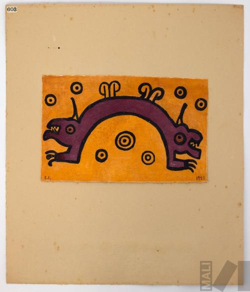 Estudio de motivo Nasca