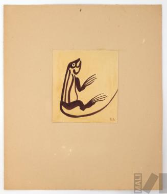 Estudio de motivo moche (iguana)