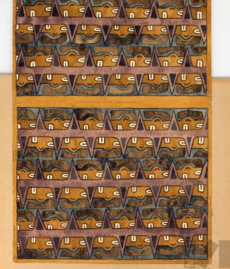 Estudio de motivo Nasca (cabezas trofeo)