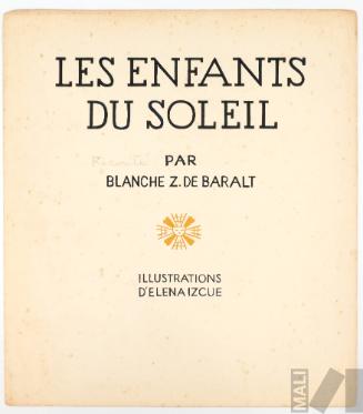 Boceto para 'Les enfants du soleil'