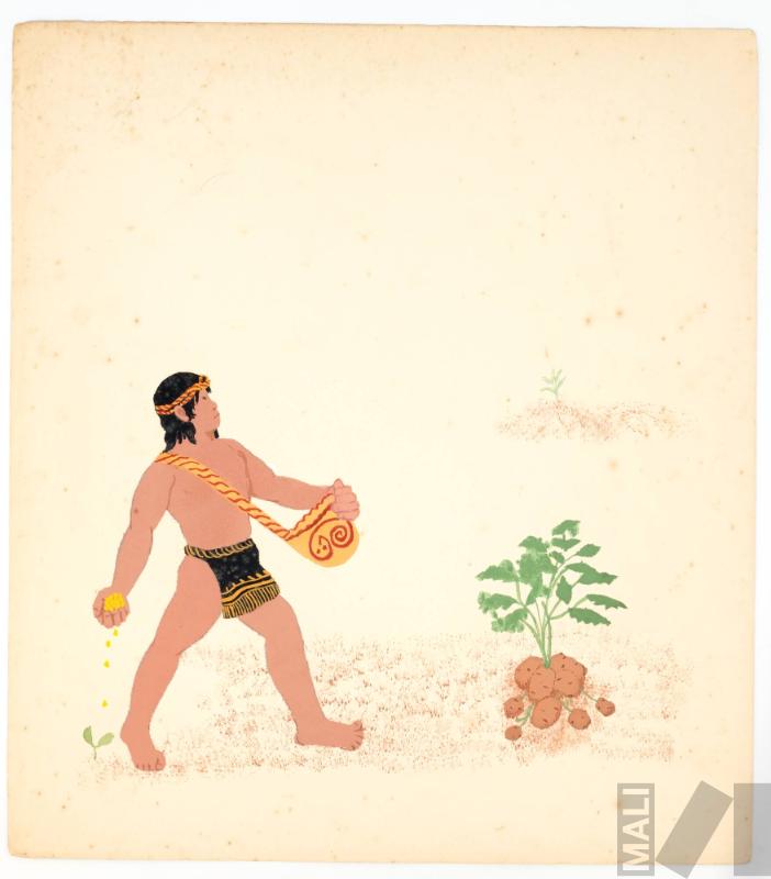 Boceto para 'Les enfants du soleil'