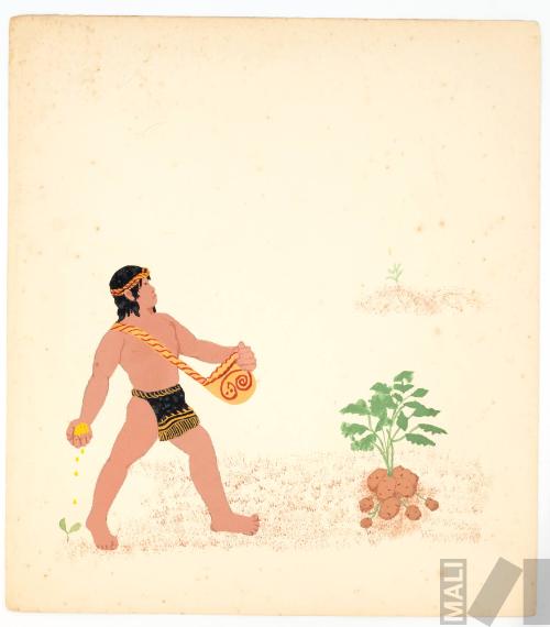 Boceto para 'Les enfants du soleil'