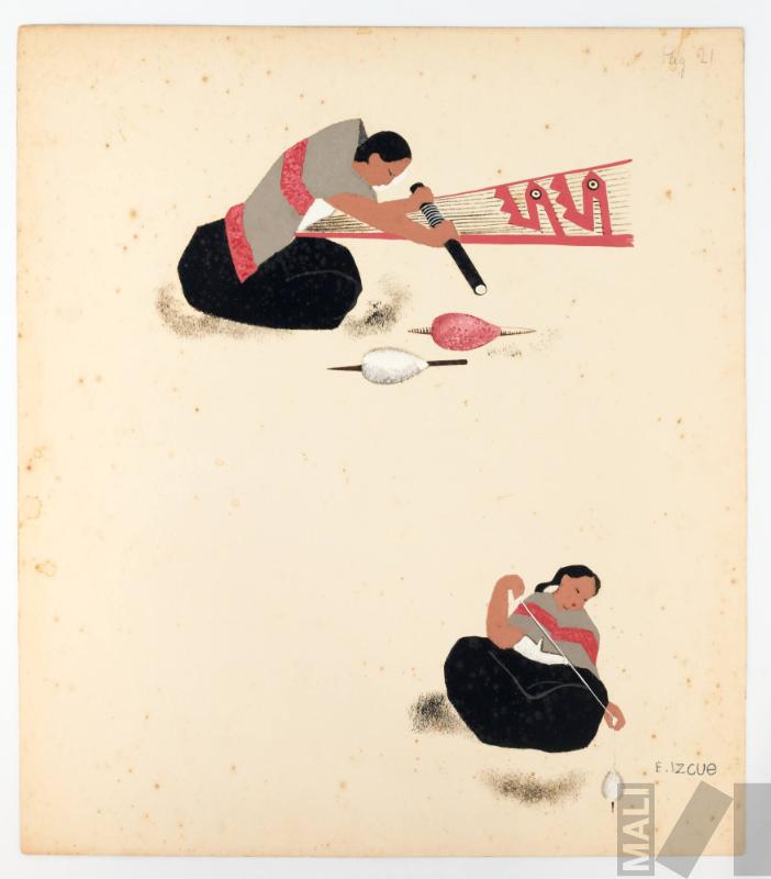 Boceto para 'Les enfants du soleil'