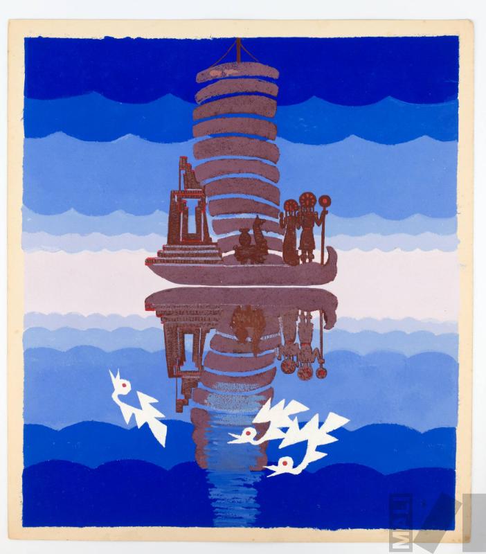 Boceto para 'Les enfants du soleil'