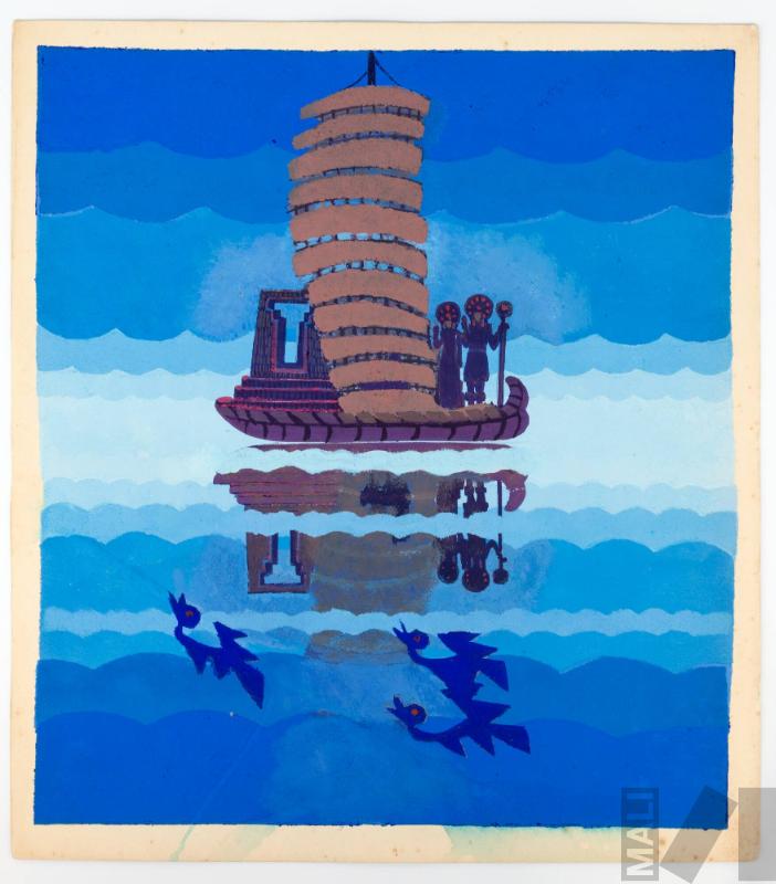 Boceto para 'Les enfants du soleil'