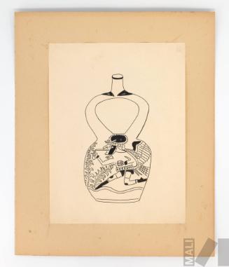 Estudio de botella moche