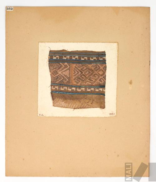 Estudio de fragmento textil prehispánico