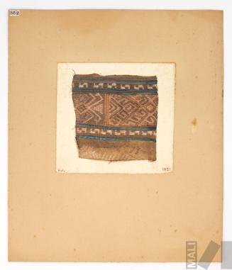 Estudio de fragmento textil prehispánico