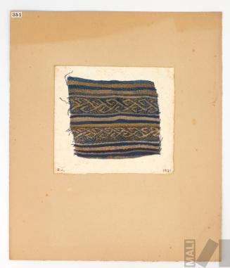 Estudio de fragmento textil prehispánico