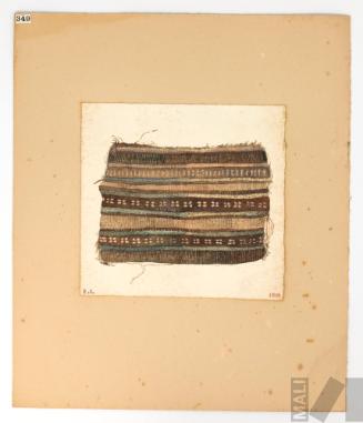 Estudio de fragmento textil prehispánico