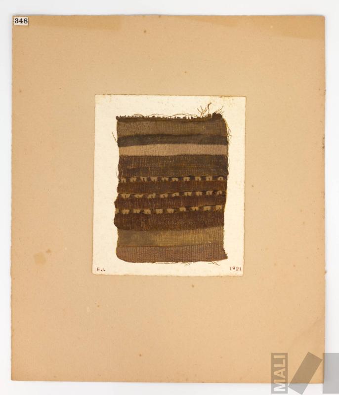 Estudio de fragmento textil prehispánico