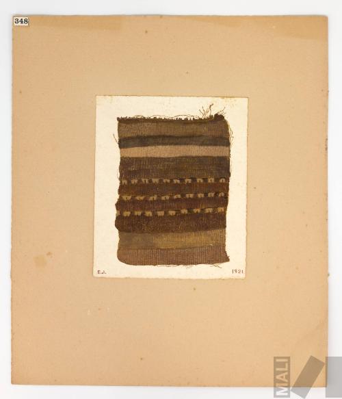 Estudio de fragmento textil prehispánico