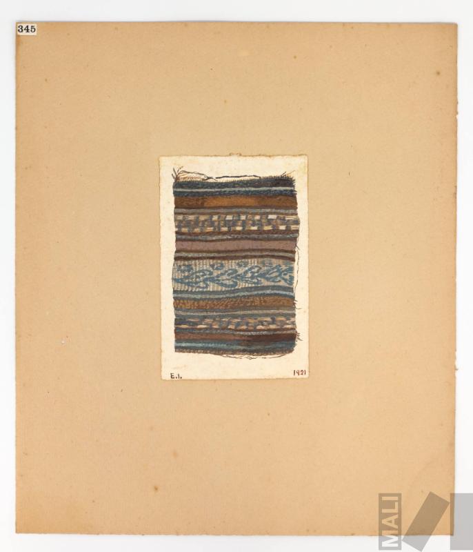 Estudio de fragmento textil prehispánico