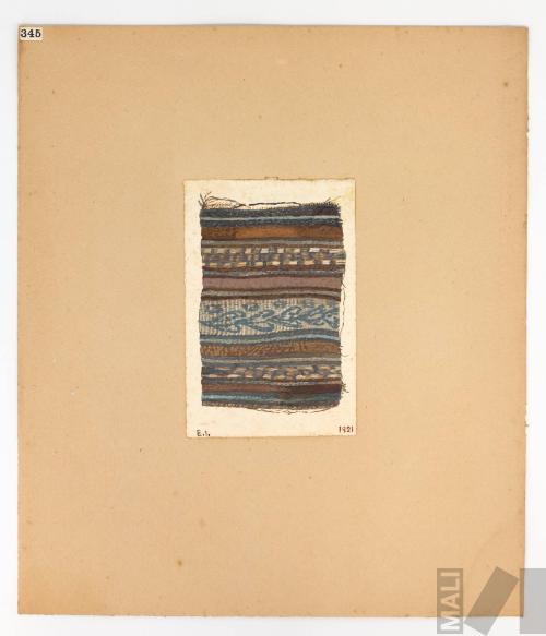 Estudio de fragmento textil prehispánico