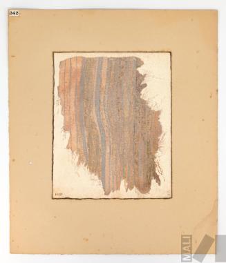 Estudio de fragmento textil prehispánico