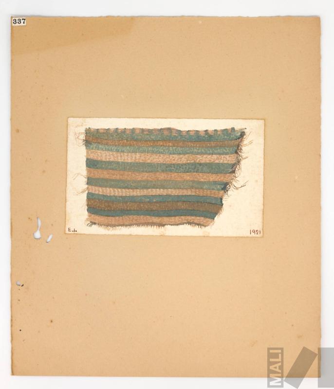 Estudio de fragmento textil prehispánico