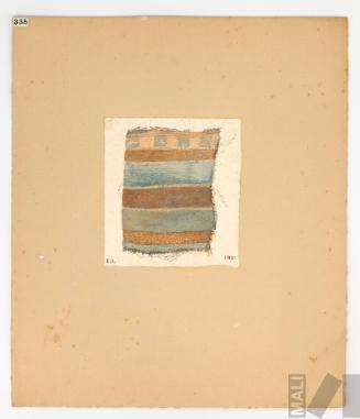 Estudio de fragmento textil prehispánico