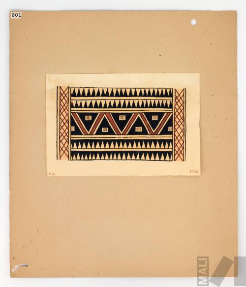 Estudio de motivo prehispánico