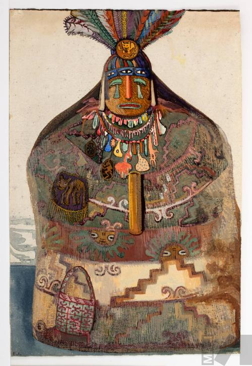 Estudio de fardo funerario