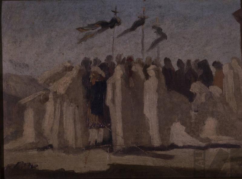 Escena en el desierto