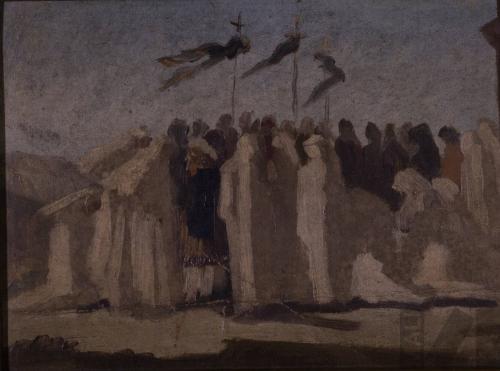 Escena en el desierto