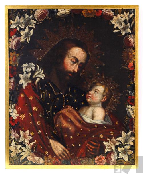 San José con el Niño Jesús

