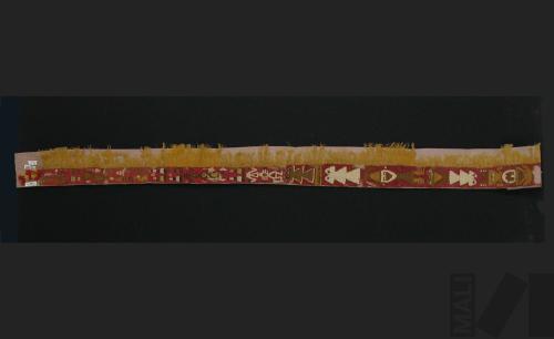 Banda con borlas y flecos