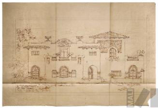 Diseño de casa en estilo neocolonial