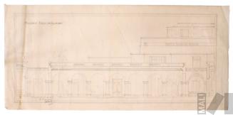 Proyecto de patio para el Museo Bolivariano, Lima