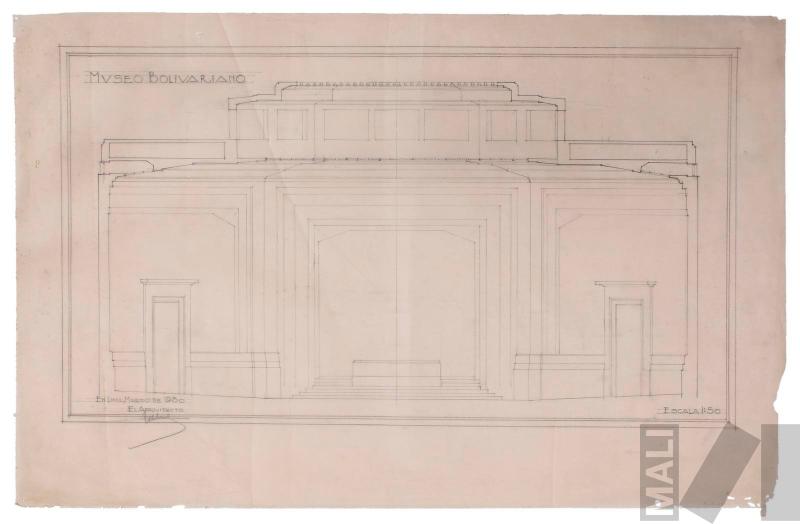 Proyecto de auditorio para el Museo Bolivariano, Lima