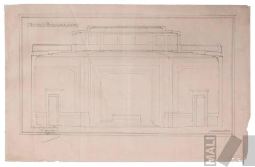 Proyecto de auditorio para el Museo Bolivariano, Lima