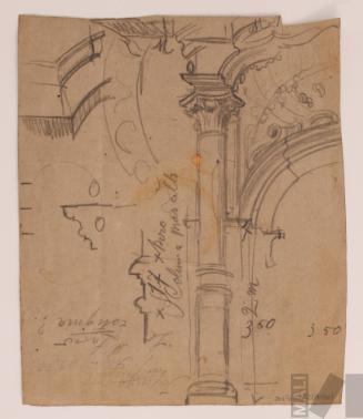 Apunte de la iglesia de Santa Rosa de las Monjas, Lima