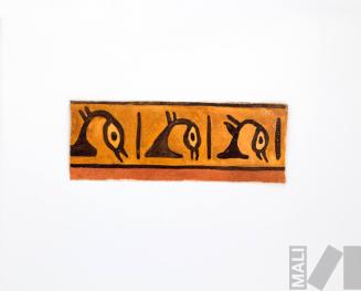 Estudio de motivo prehispánico (aves)