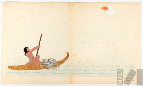 Boceto para 'Les enfants du soleil'