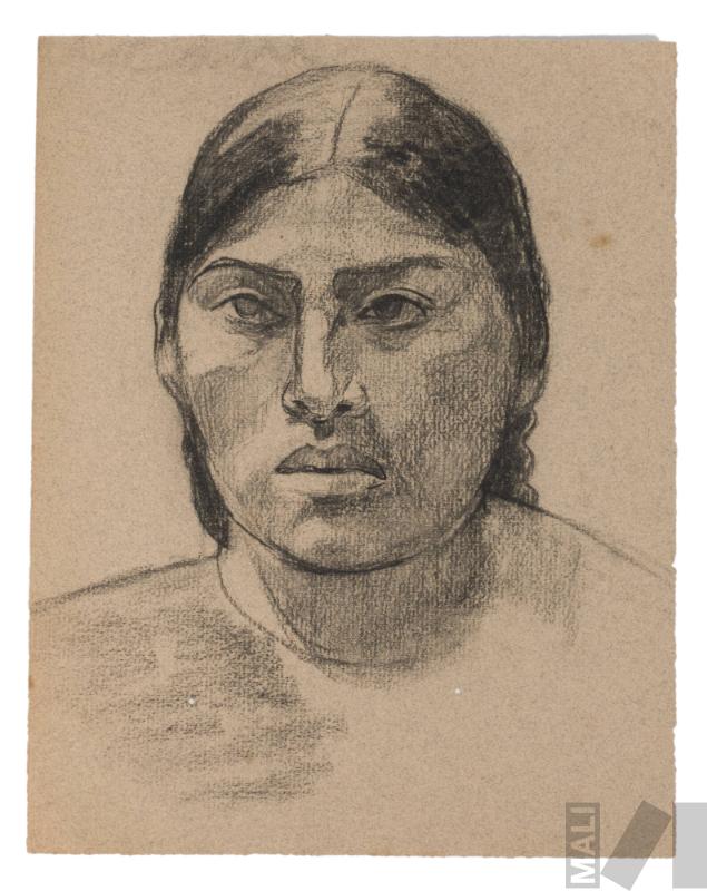 Estudio de mujer indígena