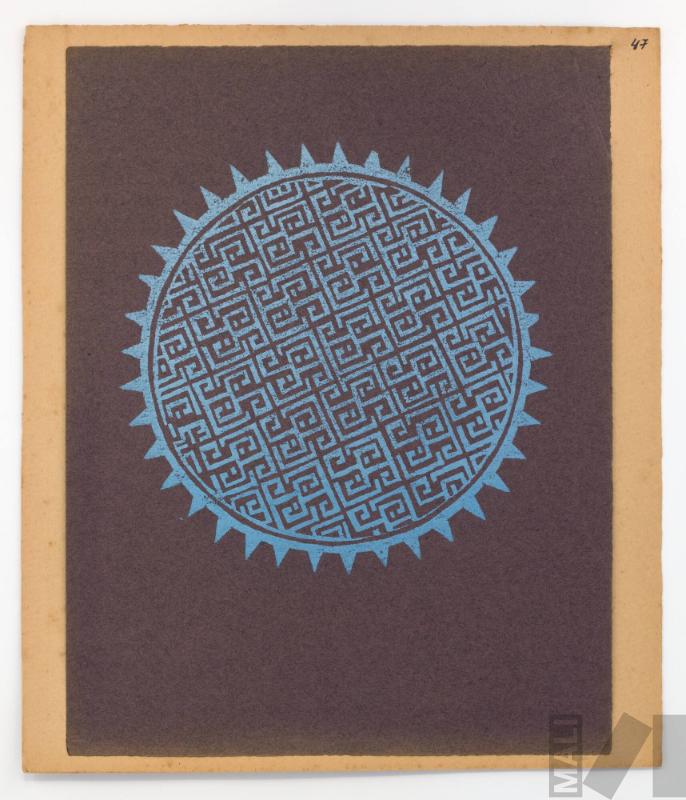 Diseño para estampado de tela