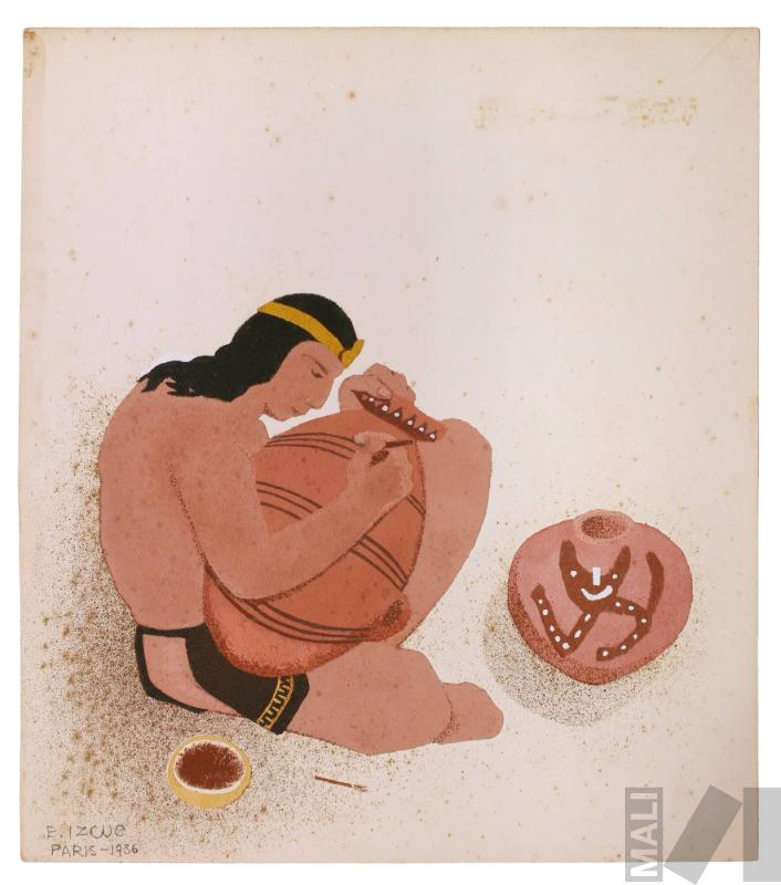 Boceto para 'Les enfants du soleil'