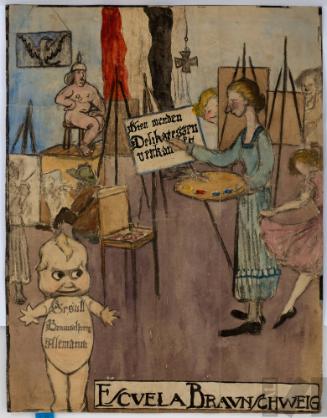 Caricatura de la escuela Braunschweig