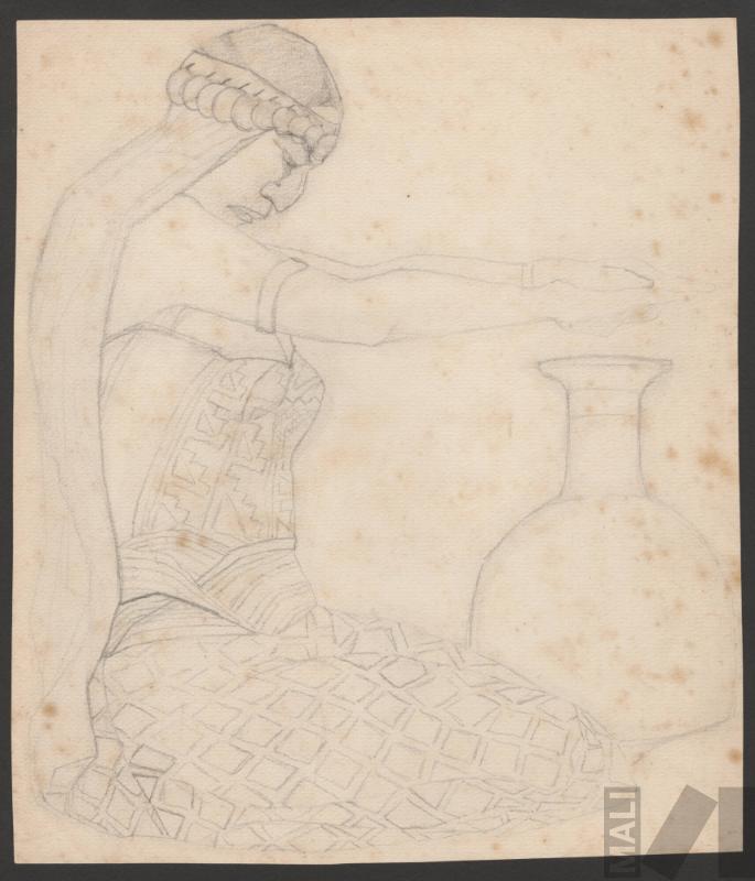 Estudio para 'La ofrenda'