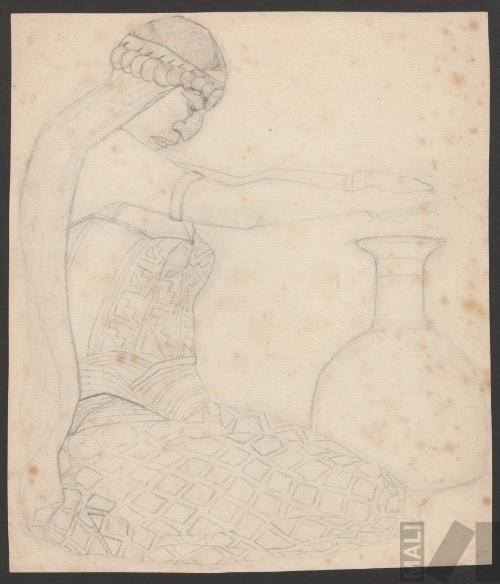 Estudio para 'La ofrenda'