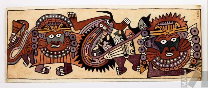 Estudio de motivo Nasca