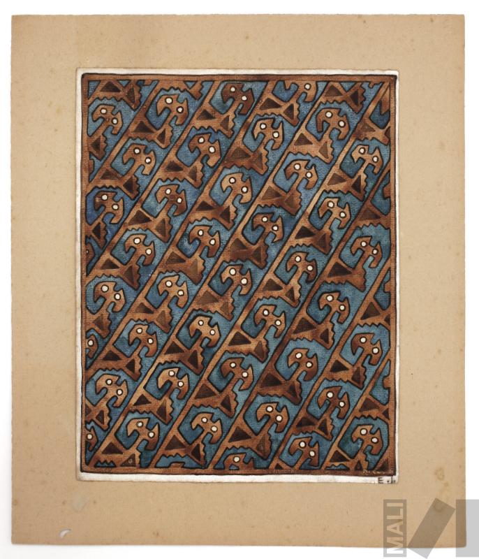 Diseño para estampado de tela