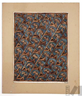 Diseño para estampado de tela