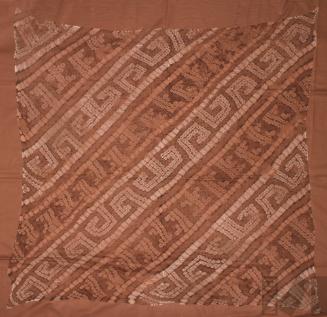 Paño con motivos geométricos