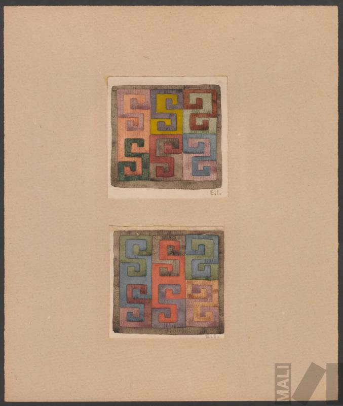 Estudios de textiles prehispánicos, basados en ejemplares de la colección de Rafael Larco Herrera