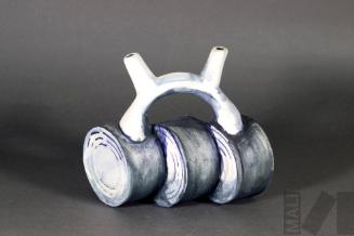 Botella de doble pico
